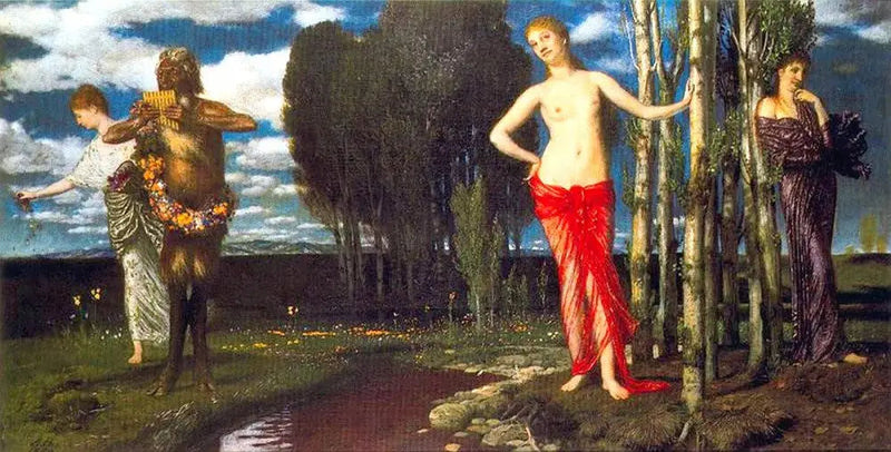 İlkbahar Uyanışı - Arnold Böcklin