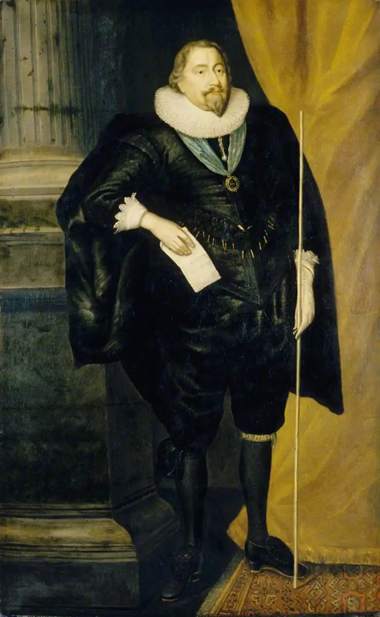 Richard Weston (1577–1635), Portland Kontu 1., diplomat, Hazine Bakanı ve Büyük Hazineci - Antoine van Dyck