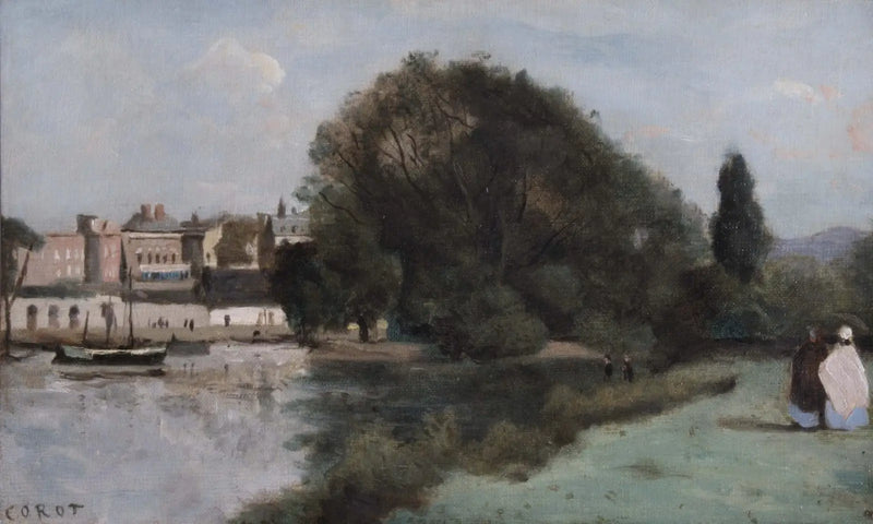 Richmond, Londra yakınlarında - Jean-Baptiste Camille Corot