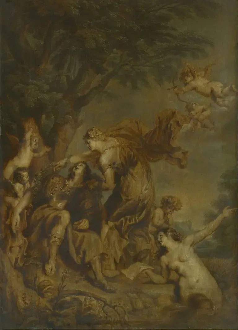 Rinaldo ve Armida - Antoine van Dyck