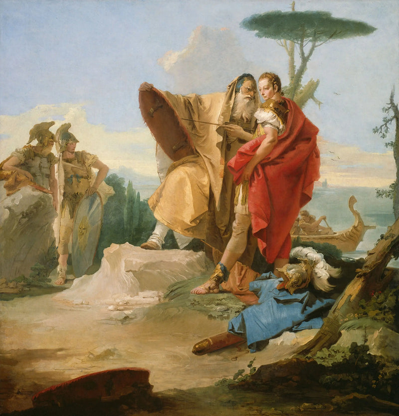 Rinaldo ve Ascalon Büyücüsü - Giovanni Battista Tiepolo