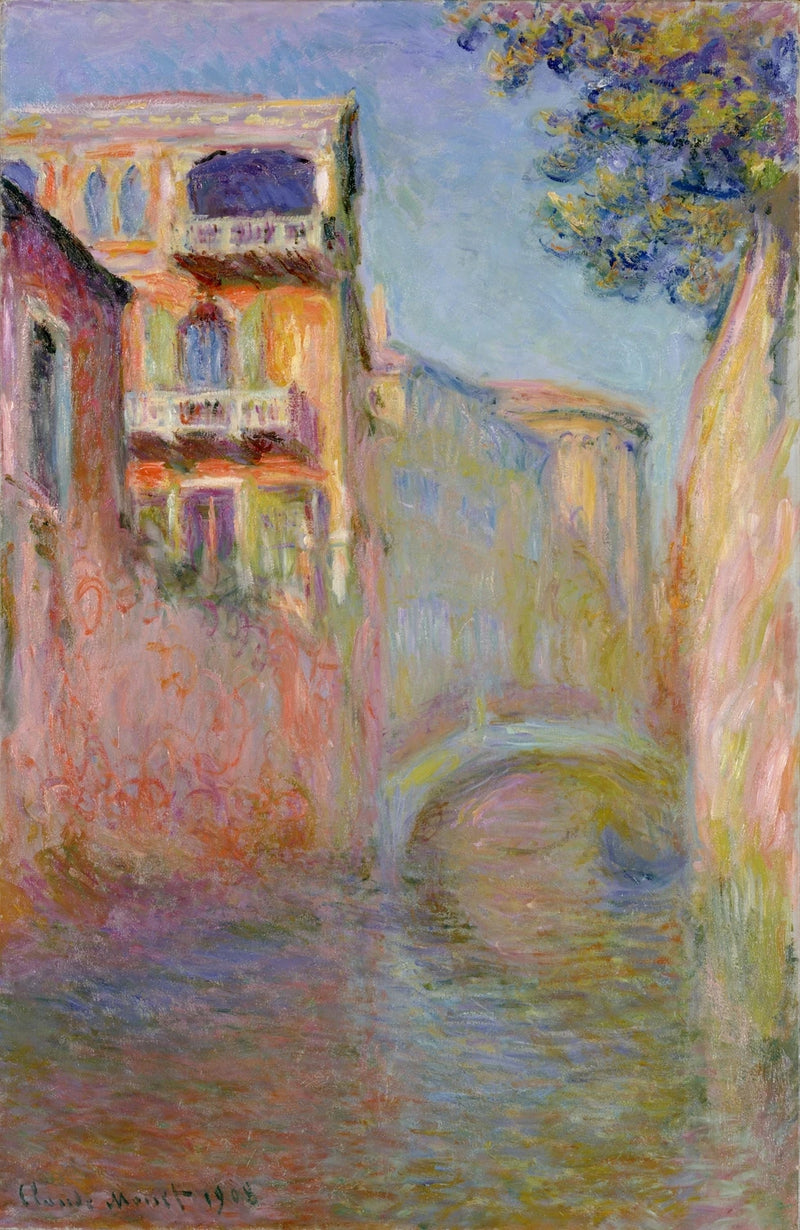 Rio della Selamı, Pola Müzesi W1763 - Claude Monet