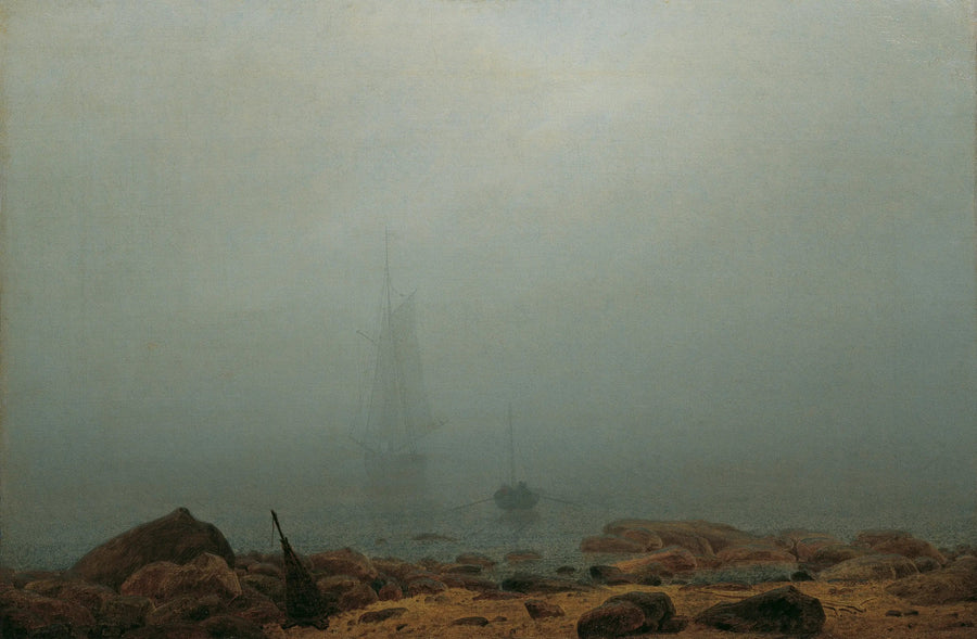 Sisli Kıyı - Caspar David Friedrich