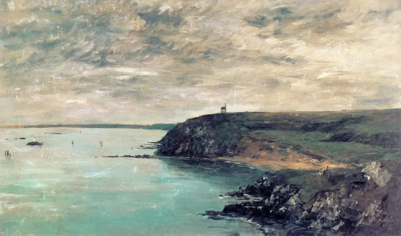 Portrieux Kıyısı, Côtes-du-Nord - Eugène Boudin