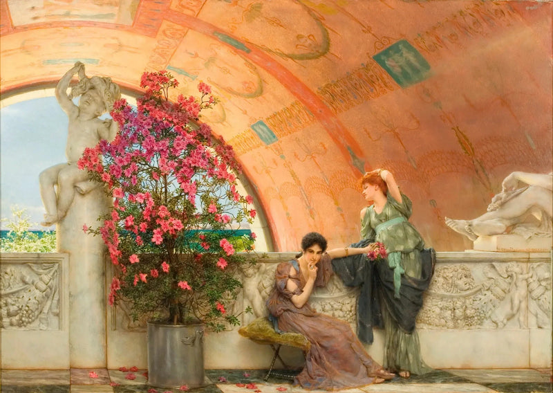 Farkında Olmayan Rakipler - Lawrence Alma-Tadema