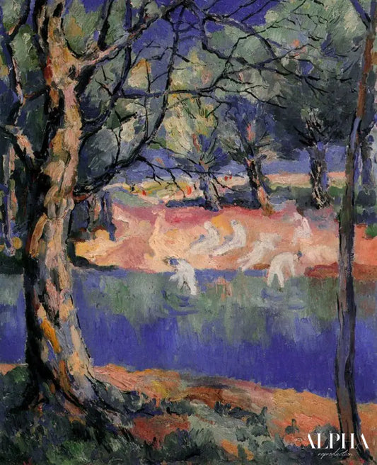 River in Forest - Kazimir Malevich - Reproductions de tableaux et peintures haut de gamme