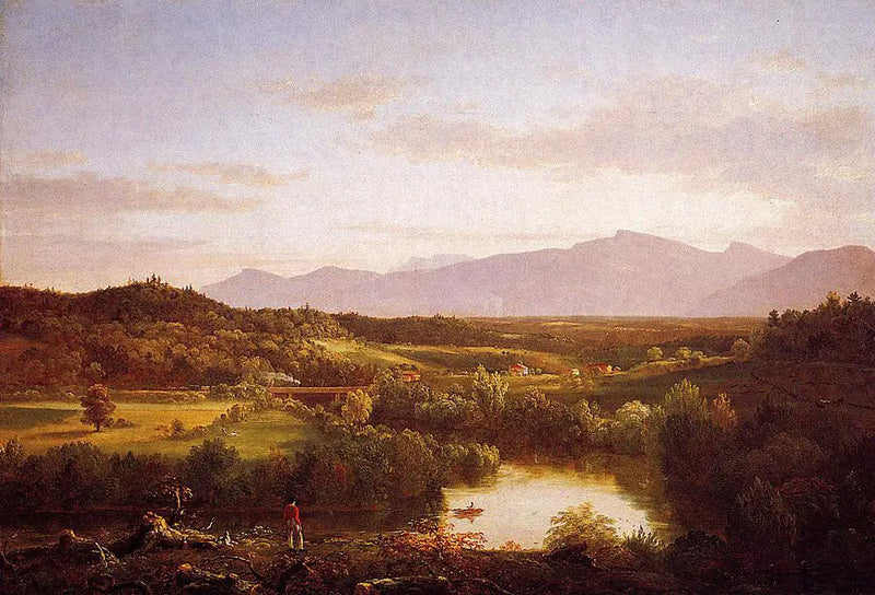 Catskills'taki Nehir - Thomas Cole