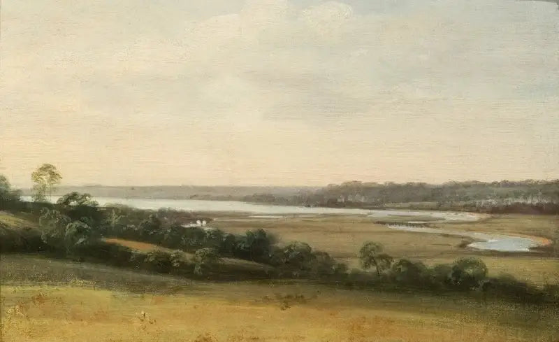 Manningtree yönünde Stour Nehri - John Constable