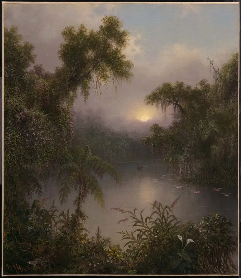 Güney Amerikan Nehri - Martin Johnson Heade