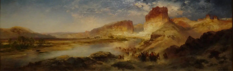 Rivière Verte, Wyoming - Thomas Moran
