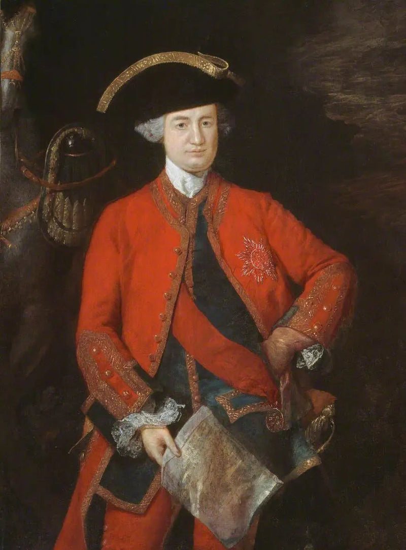 Robert, Lord Clive (1725–1774), general rütbeli üniformasında - Thomas Gainsborough