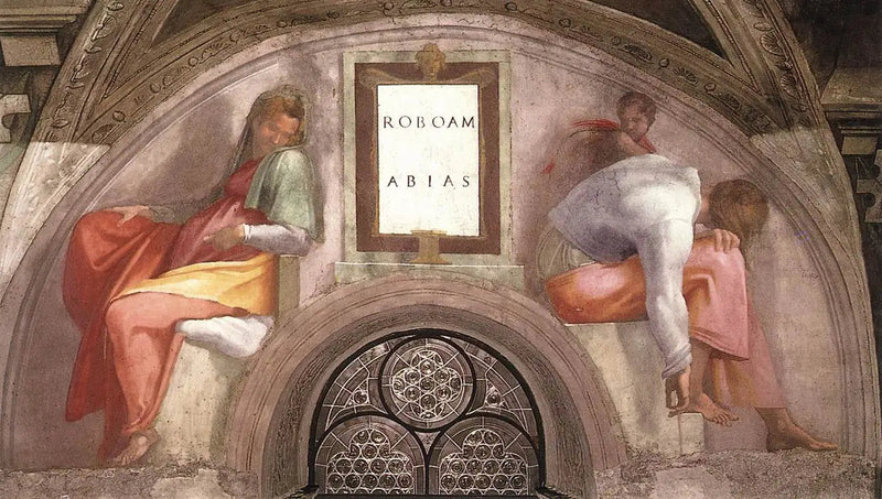 Roboam ve Abia - Michelangelo