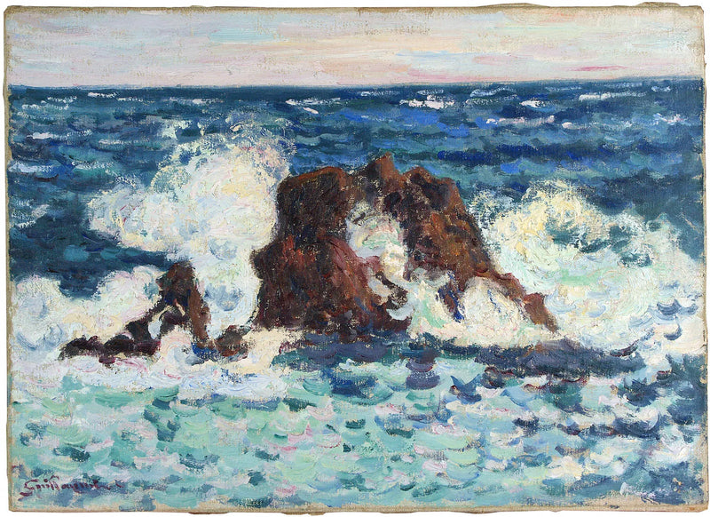 Baumette'nin Uç Noktasındaki Kayalık - Armand Guillaumin