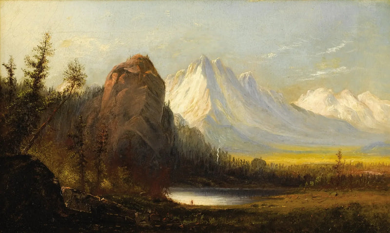 Katedral Kayası - Albert Bierstadt