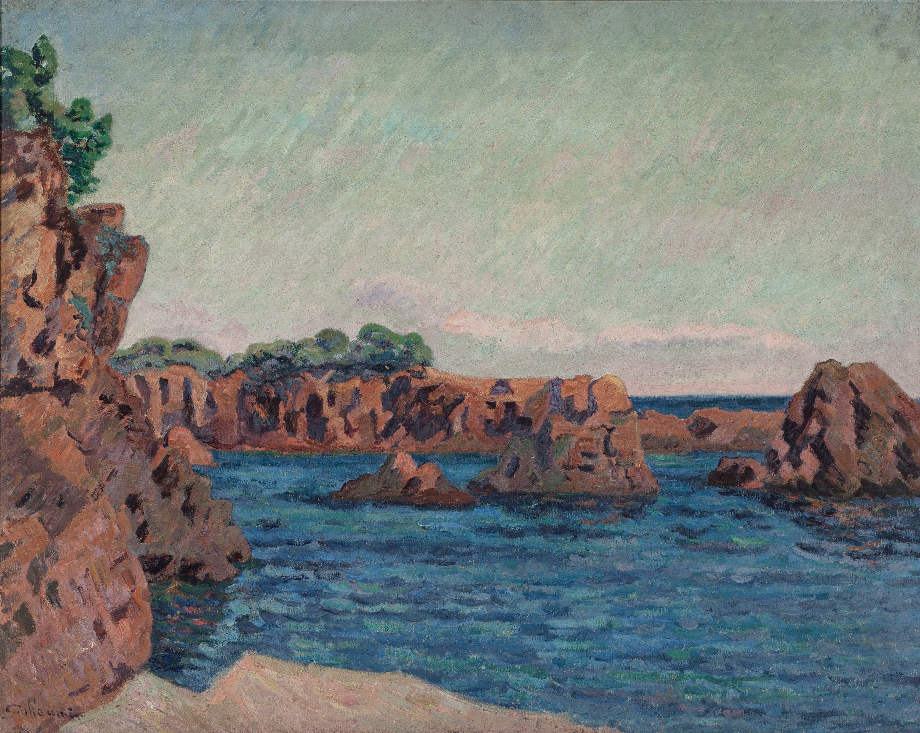 Rochers à Agay - Armand Guillaumin