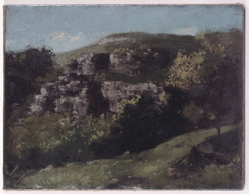 Ornans Kayalıkları - Gustave Courbet