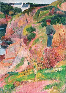 Aven kıyısındaki kayalar - Henry Moret