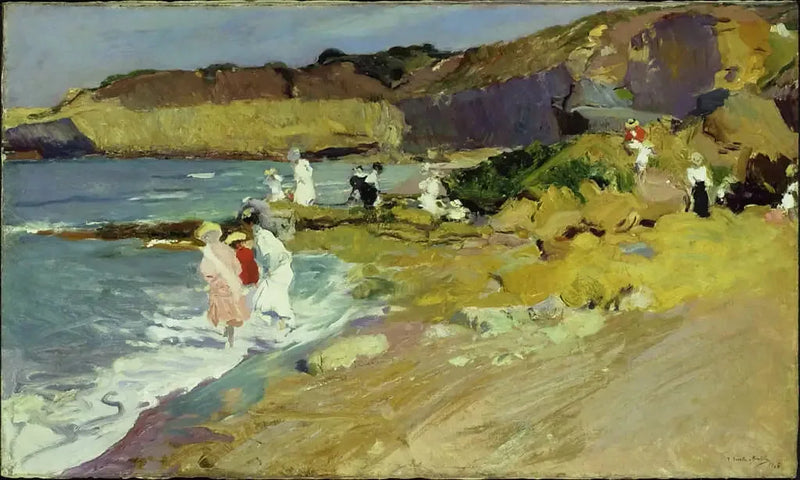 Fener Kayalıkları, Biarritz - Joaquín Sorolla