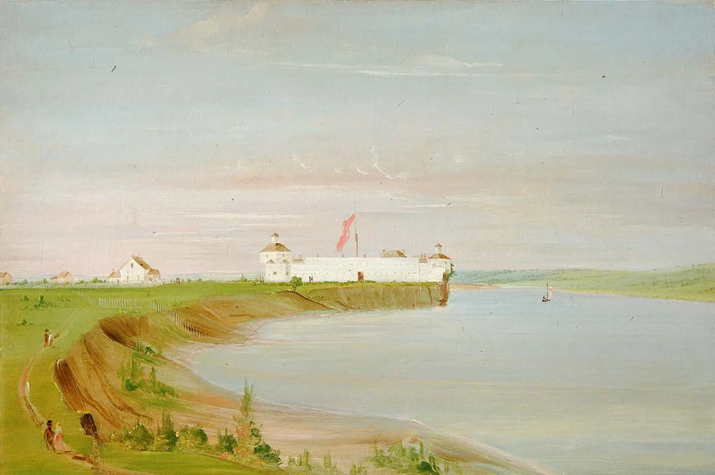 Rock Island, Amerika Birleşik Devletleri garnizonu - George Catlin