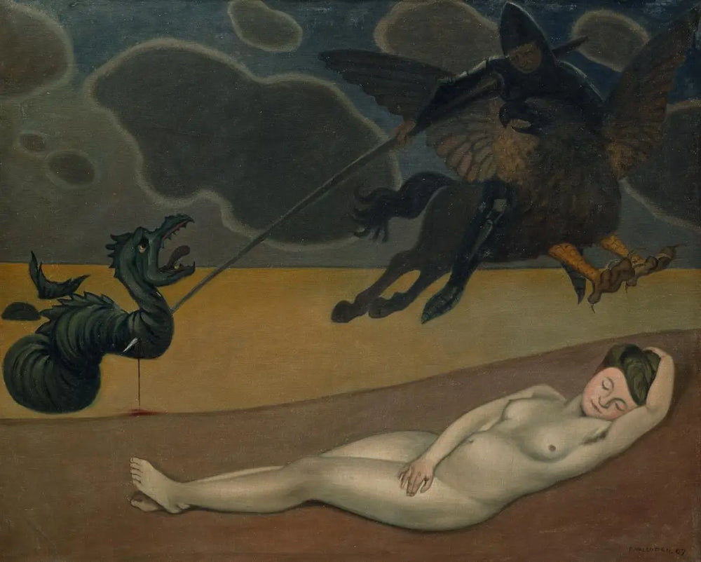 Roger délivrant Angélique - Félix Vallotton - Alpha Reproduction