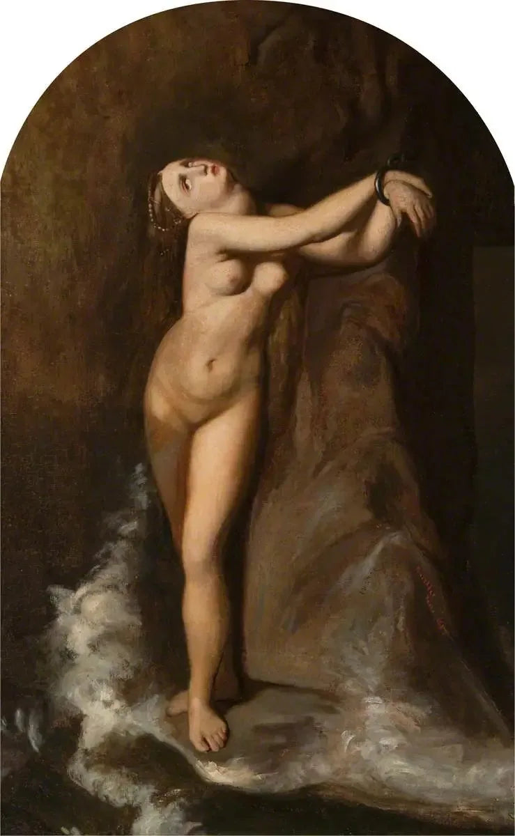 Roger, Angélique'yi Teslim Ediyor (Jean-Auguste-Dominique Ingres'ten kopya) - James Abbott McNeill Whistler