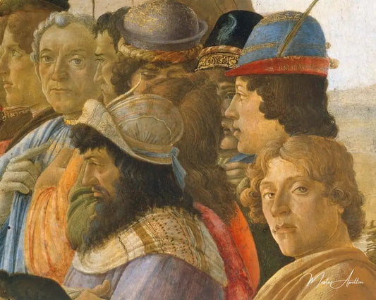 Rois du culte, section - Sandro Botticelli - Reproductions de tableaux et peintures haut de gamme