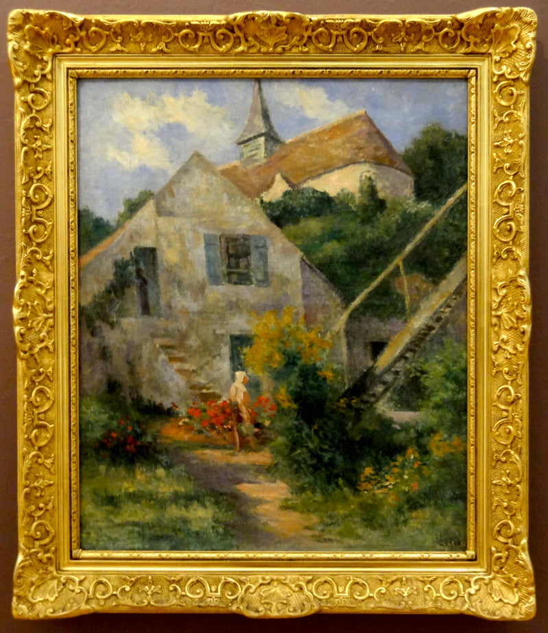 Rolleboise, kilise ve ressamın evi - Maximilien Luce