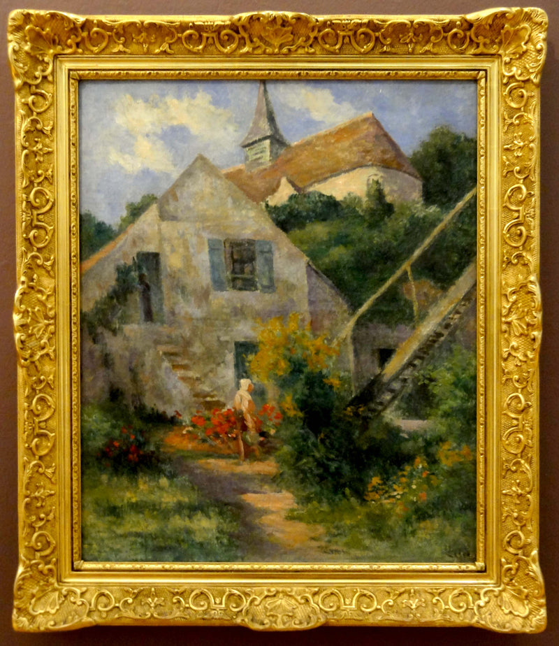 Rolleboise, kilise ve ressamın evi - Maximilien Luce