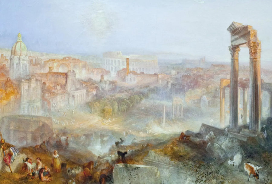Modern Roma – Campo Vaccino - J. M. W. Turner