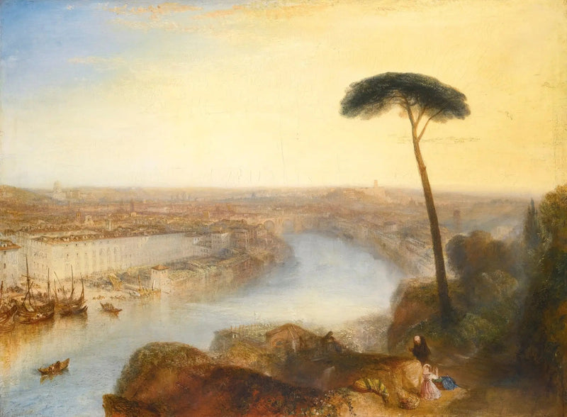 Aventin'den Manzara - J. M. W. Turner