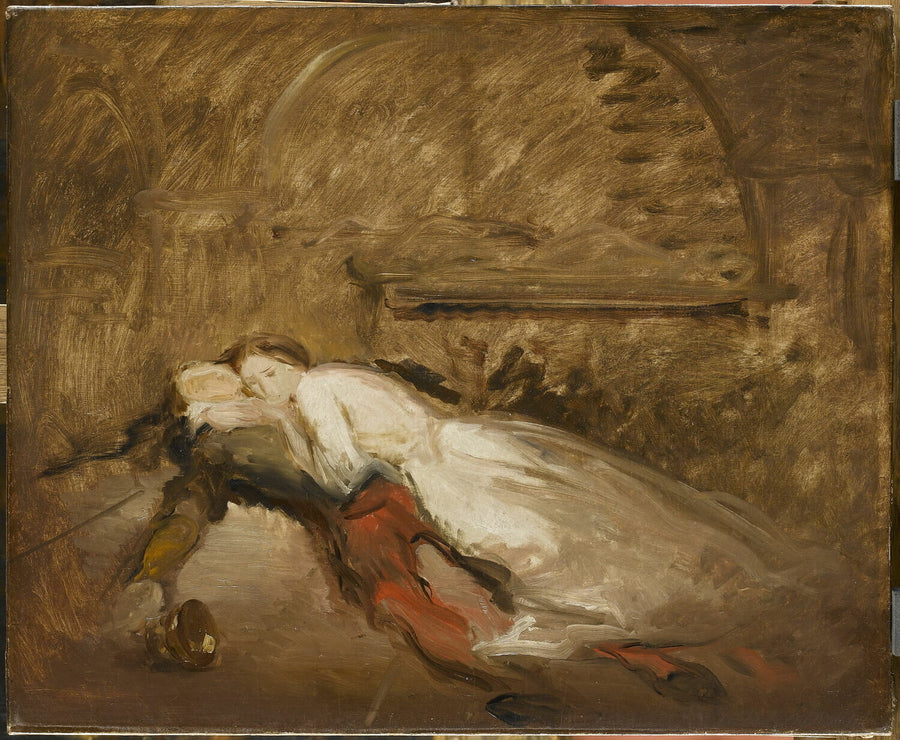 Roméo ve Juliette - Théodore Chassériau