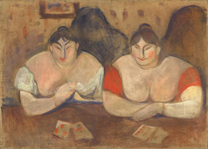 Rosa ve Amélie - Edvard Munch