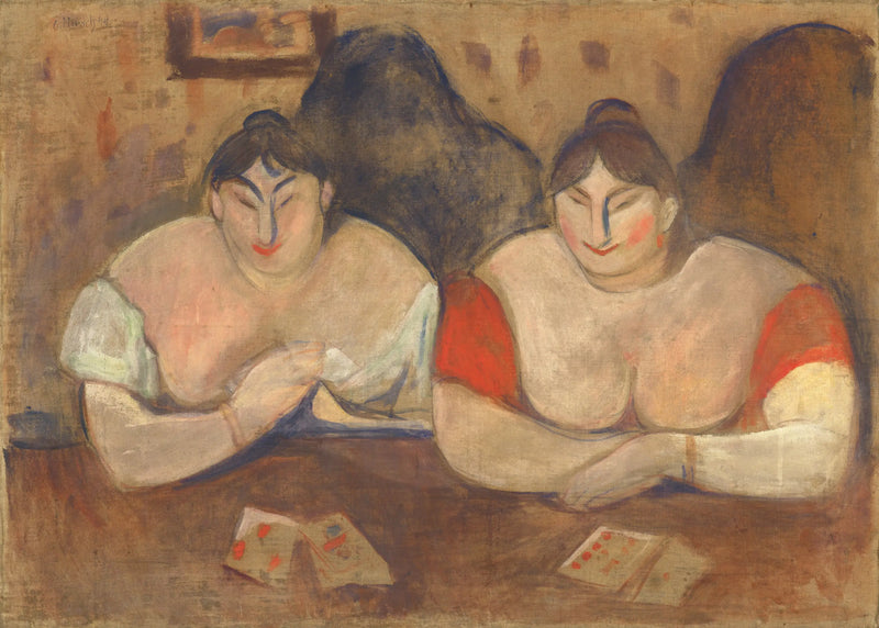 Rosa ve Amélie - Edvard Munch