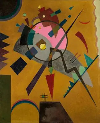 Gri ile Gül - Vassily Kandinsky
