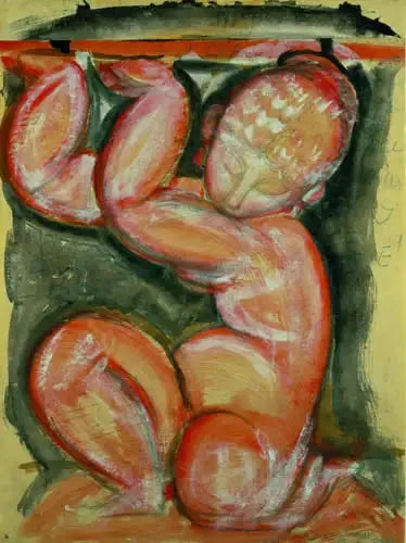 Karyatide Gülü (Cesaret) - Amedeo Modigliani