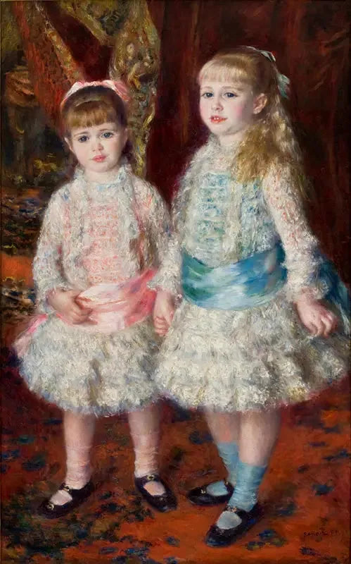 Pembe ve Mavi - Pierre-Auguste Renoir