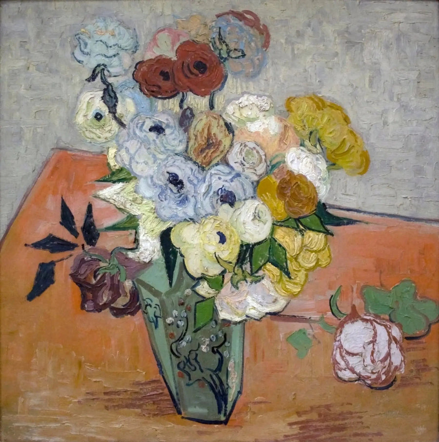 Güller ve anemonlar - Vincent van Gogh