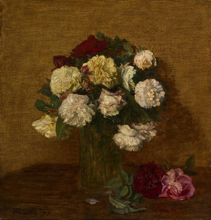 Vazoda Güller - Henri Fantin-Latour