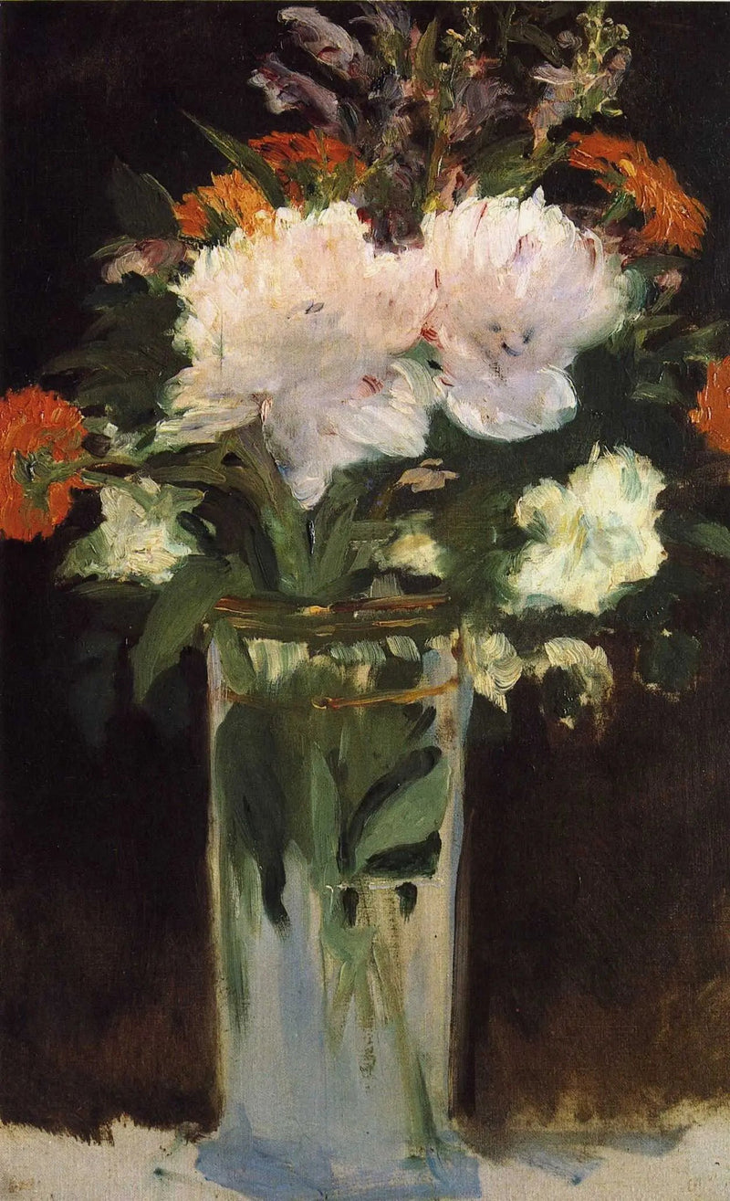Güller ve leylaklar - Édouard Manet