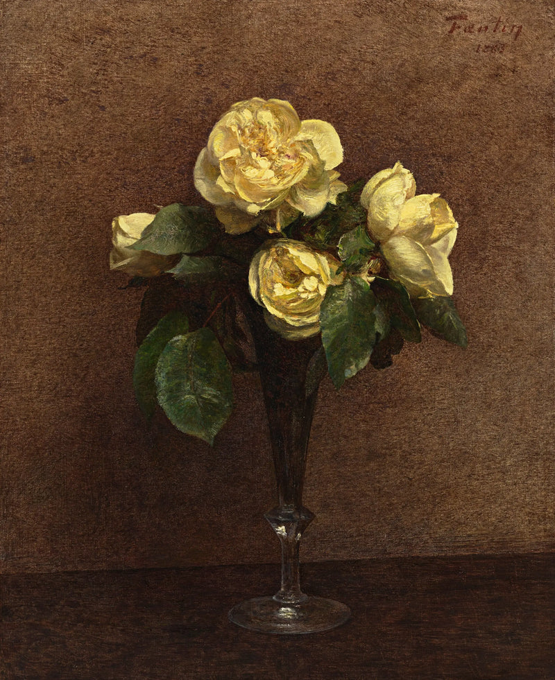 Sarı Güller, Maréchal Niel - Henri Fantin-Latour
