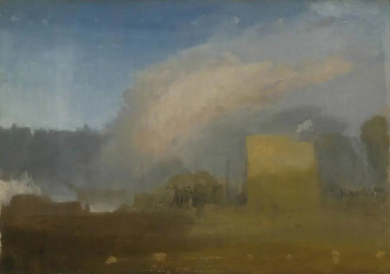 Rouen: Sol Kıyı, Ulaşım Dahil - J. M. W. Turner
