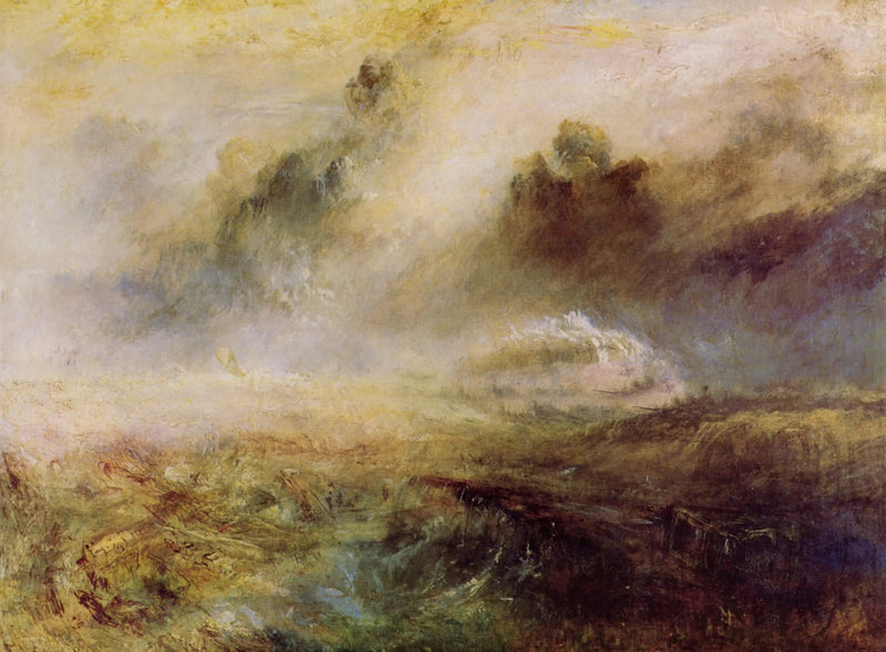 Kırık Dökük ile Sert Deniz - J. M. W. Turner