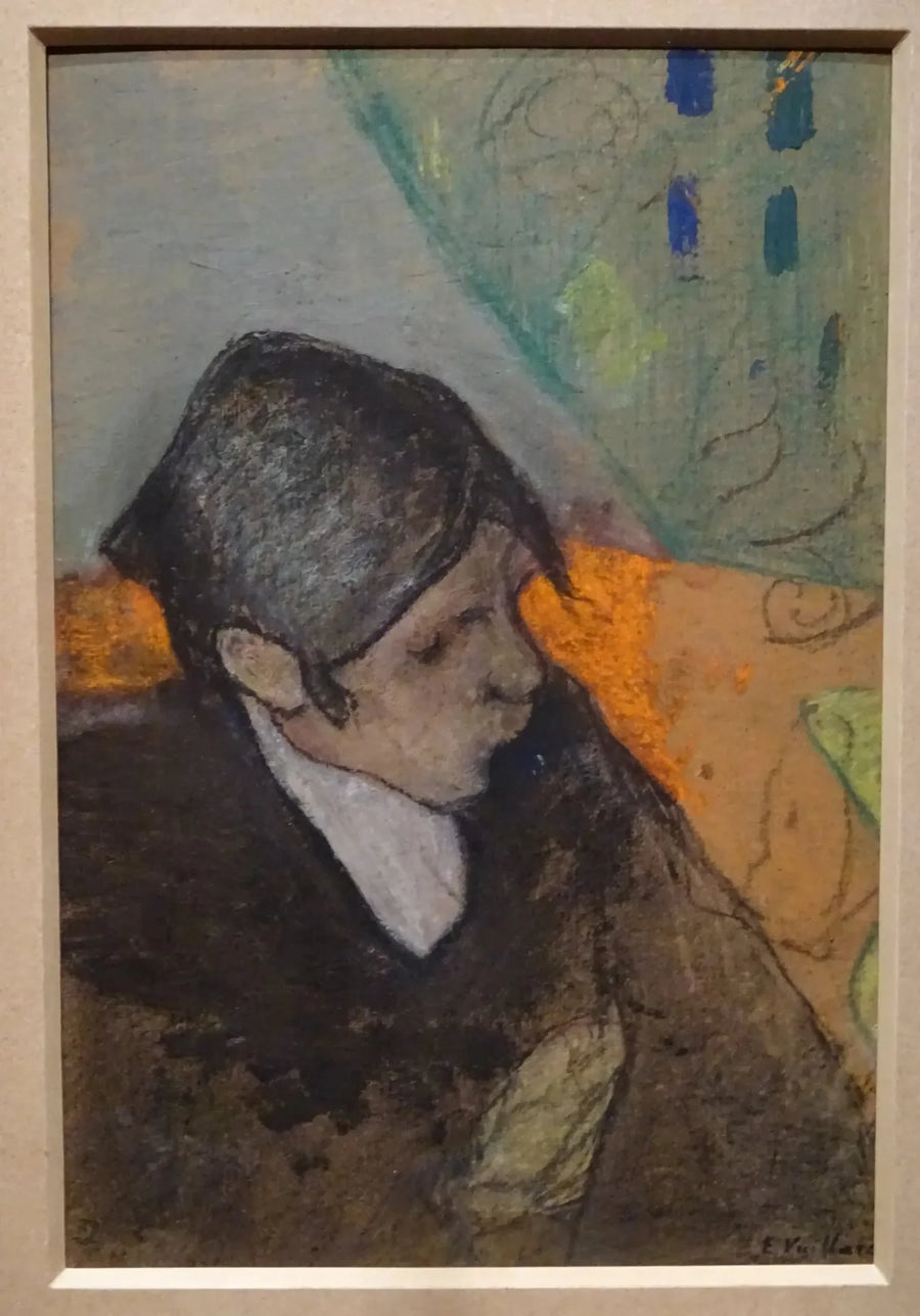 Roussel siyah fitilli - Édouard Vuillard