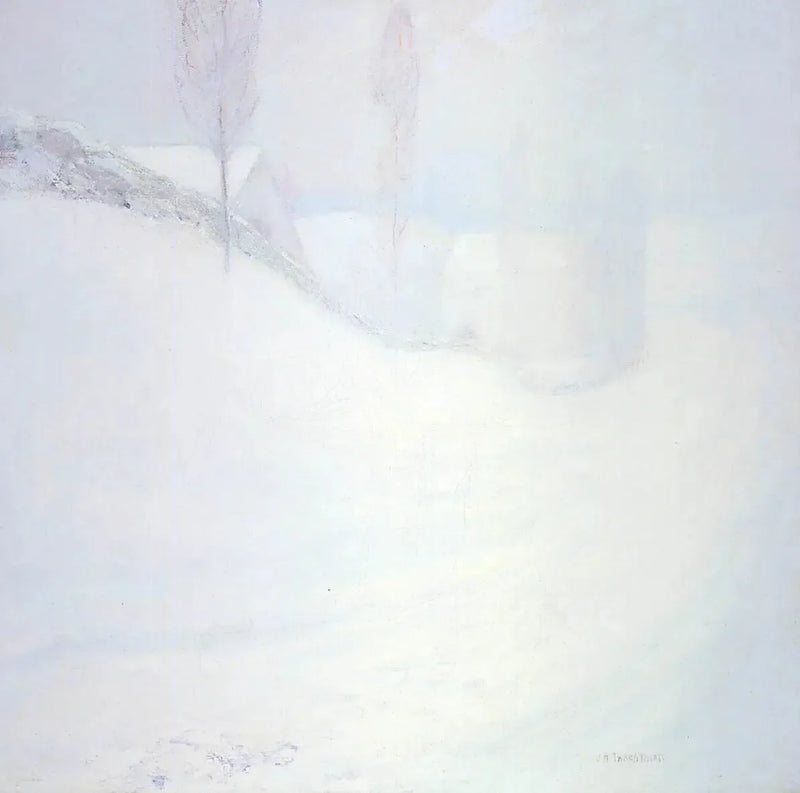 Round Hill Yolu - John Henry Twachtman