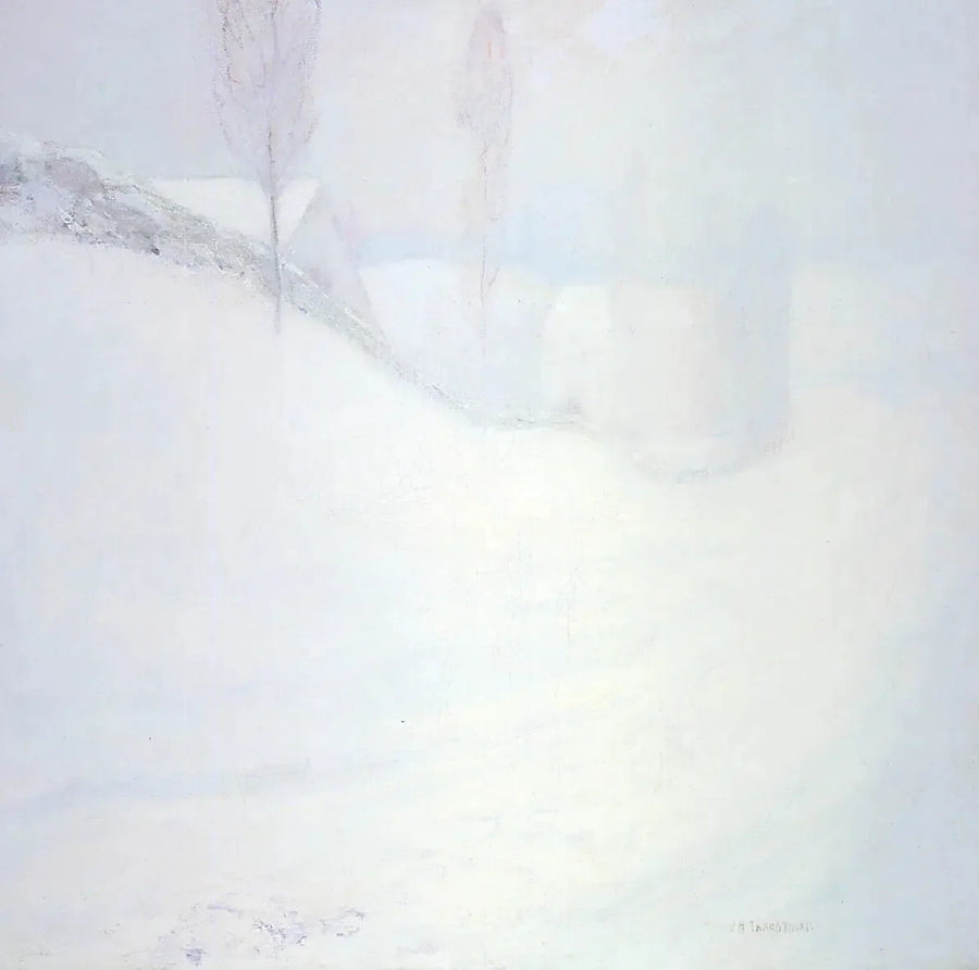 Round Hill Yolu - John Henry Twachtman