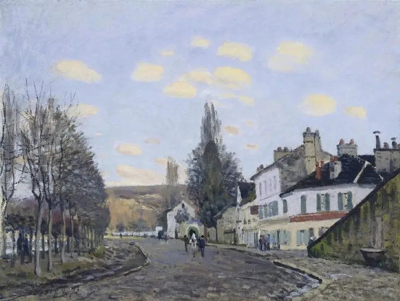 Saint-Germain Yolu, Marly-le-Roi - Alfred Sisley