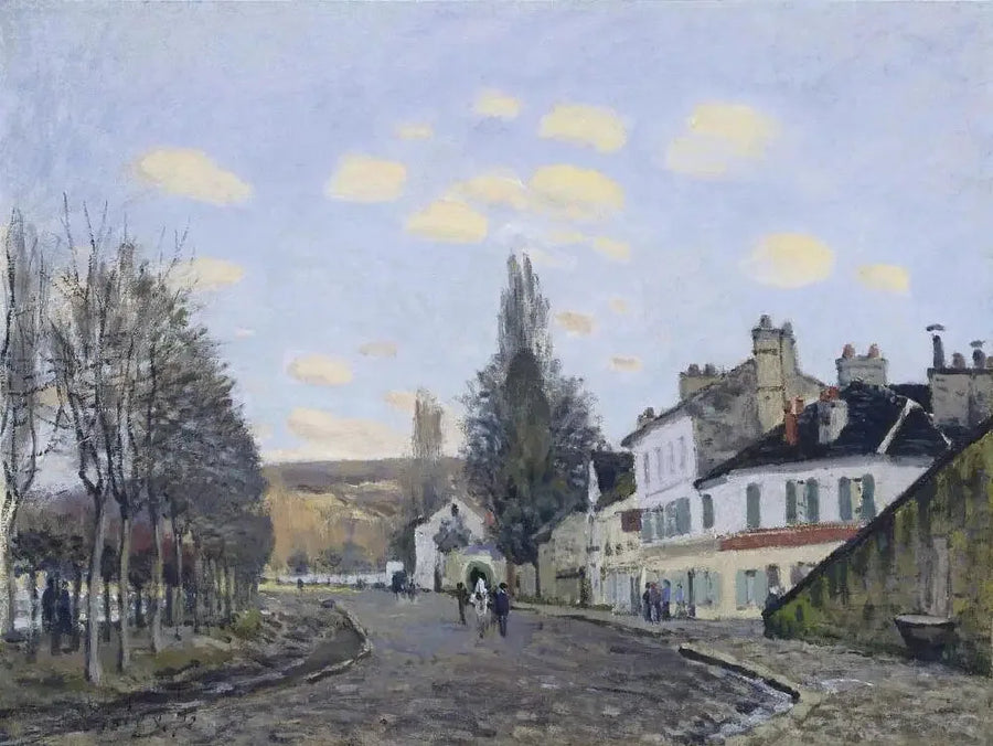 Saint-Germain Yolu, Marly-le-Roi - Alfred Sisley
