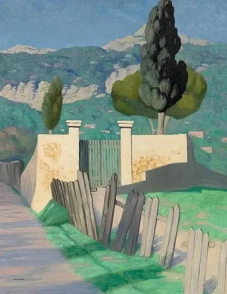 Sainte-Anne ve Faron Yolu - Félix Vallotton