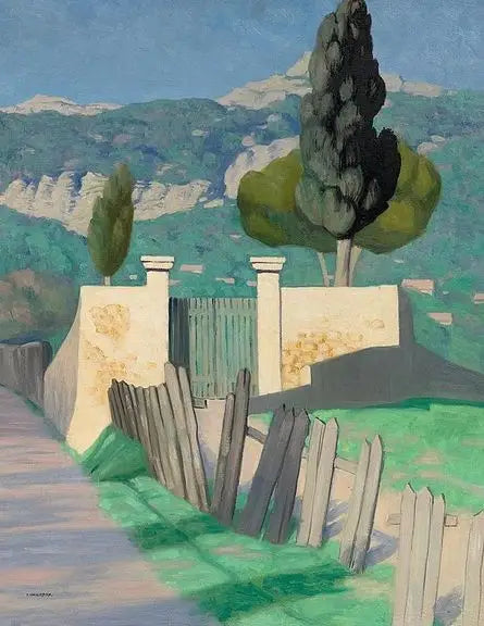 Sainte-Anne ve Faron Yolu - Félix Vallotton