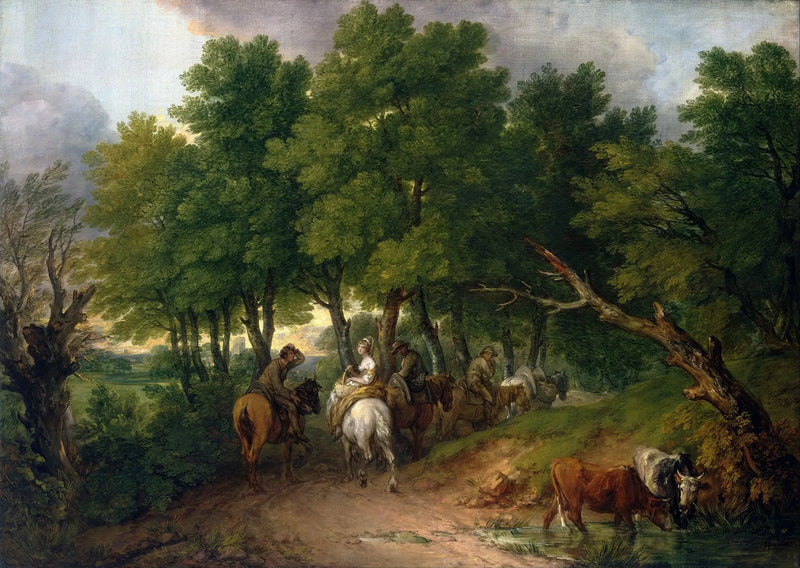 Pazar Yolu - Thomas Gainsborough